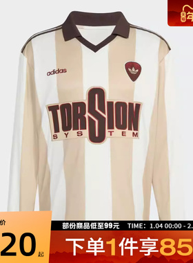 adidas阿迪达斯三叶草男子运动休闲长袖T恤KV6875