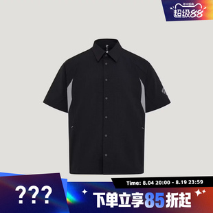 adidas阿迪达斯男子运动休闲短袖衬衫KY5646