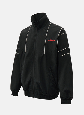 Adidas阿迪达斯三叶草男子运动健身夹克外套KE0096