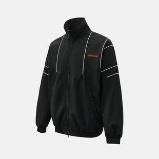 Adidas阿迪达斯三叶草男子运动健身夹克外套KE0096