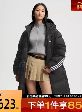 adidas阿迪达斯三叶草男子运动休闲羽绒服KC2564