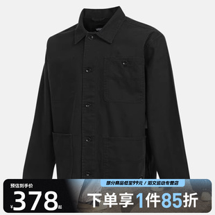 VANS范斯男子Drill Canvas运动夹克外套VN000KV1BLK Chore