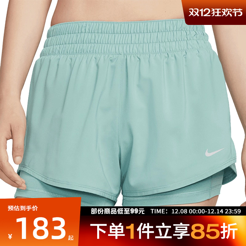NIKE耐克女子AS ONE MR 3IN 2N1 SRT运动休闲短裤DX6013-017