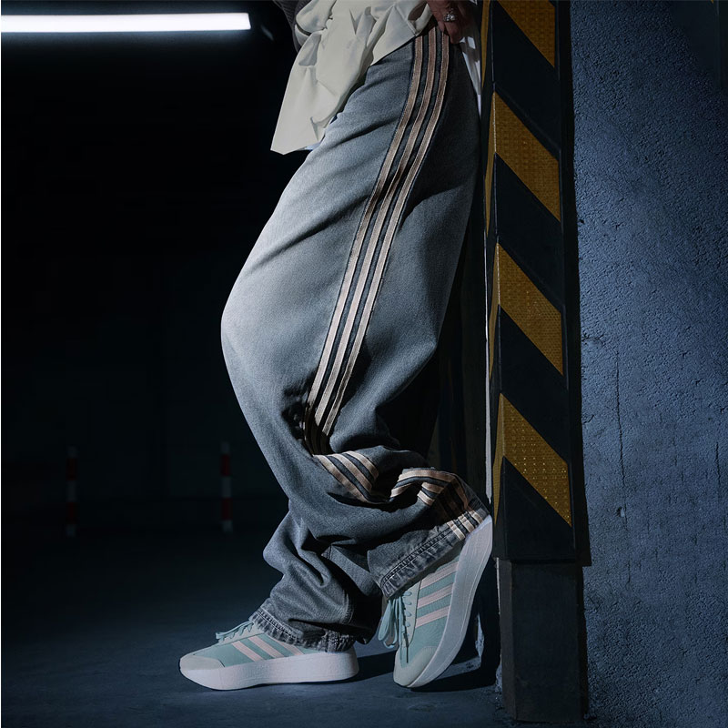 adidas阿迪达斯三叶草女子P ESS DENIMPNT运动休闲长裤JY2868