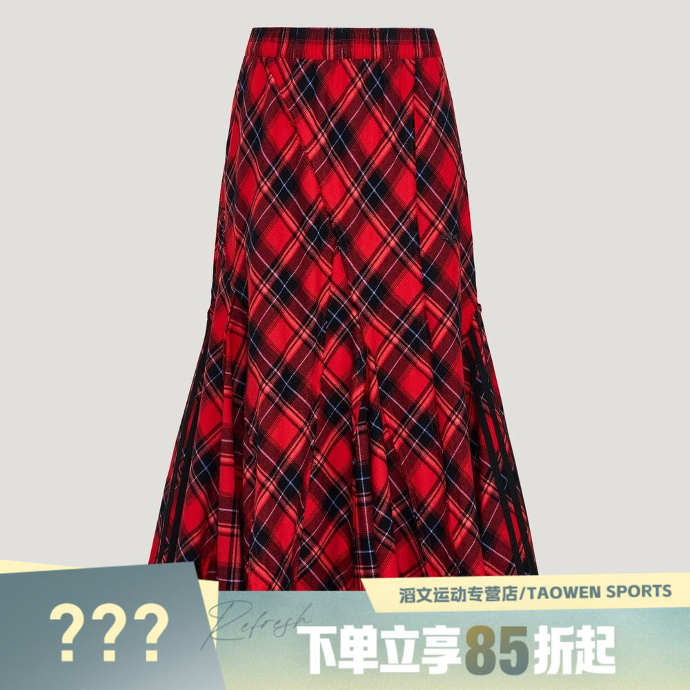 adidas阿迪达斯三叶草女子VDAY SKIRT运动休闲半身裙KT6382图片