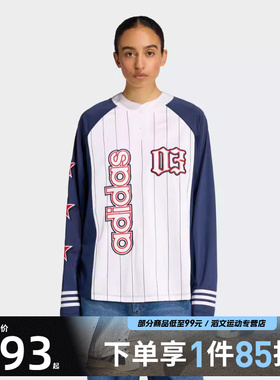 adidas阿迪达斯三叶草女子LS JERSEY运动休闲长袖T恤KC6283