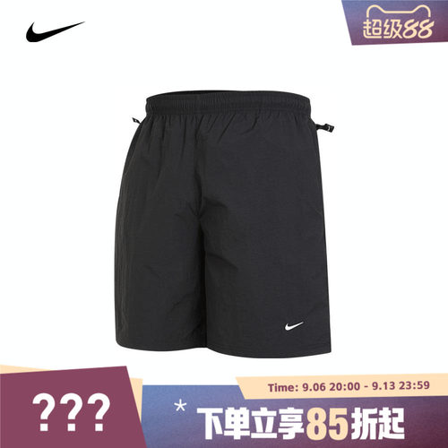 nike耐克男裤AS M NK SOLO SWSH WVN运动短裤DX0750-010