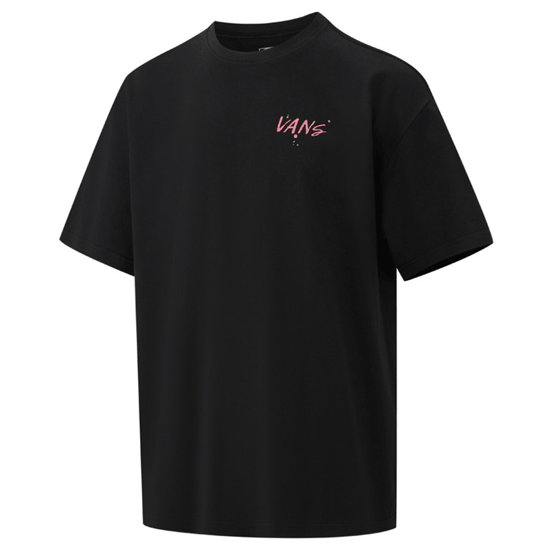 VANS范斯男子SUPER LOWPRO SSTEE运动休闲短袖T恤VN00104GBLK
