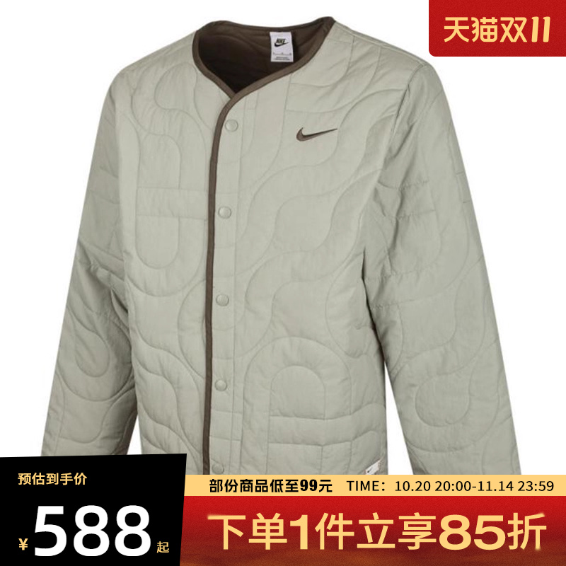 NIKE耐克男子ASMNSWCNYPADDEDJKT运动棉服HV8204-370