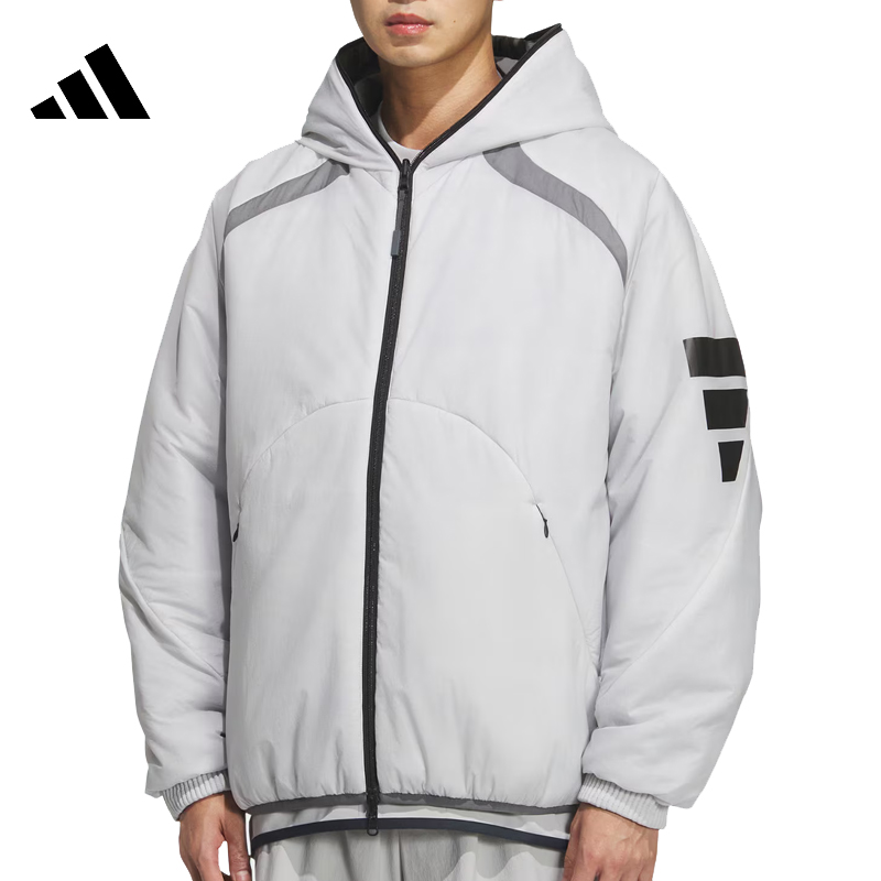 adidas阿迪达斯男子FUSTLPPADJKT运动棉服JZ8722