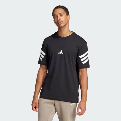 adidas阿迪达斯男子M FI 3S REG T运动休闲短袖T恤JD4877