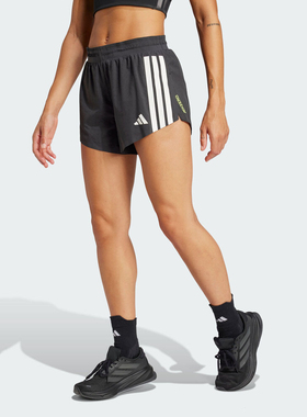 adidas阿迪达斯女子ADIZERO SPLIT W运动休闲短裤JF3470