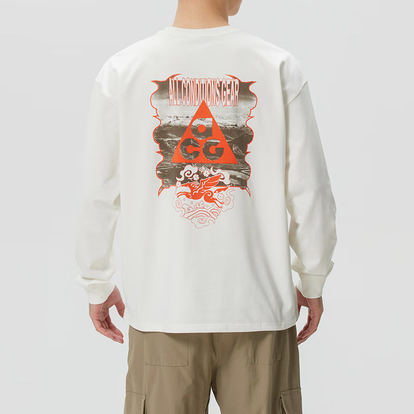 NIKE耐克ACG男子CNY新年款马年限定运动休闲长袖T恤IQ3713-133,运动服/休闲服装,运动T恤,淘宝优惠券,粉丝福利购,淘宝优惠卷