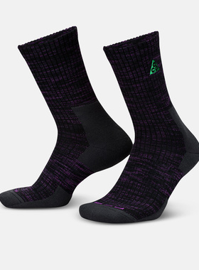NIKE耐克男女U NK ACG ED CUSH CREW休闲袜子FB3341-010