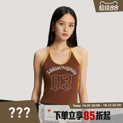 adidas阿迪达斯三叶草女子OG W TANK运动休闲背心KT3050