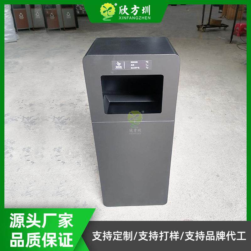 小区物业高级写学楼金属垃圾桶办公楼电梯口不锈钢纸屑回收,基础建材,不锈钢垃圾桶,淘宝优惠券,粉丝福利购,淘宝优惠卷