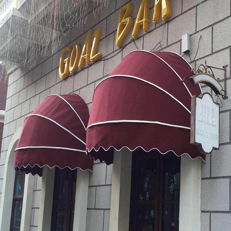 ins法式雨篷窗户装饰雨搭门头折叠遮阳棚半圆西瓜蓬商业街招牌,户外/登山/野营/旅行用品,遮阳篷/雨篷/车篷/广告篷,淘宝优惠券,粉丝福利购,淘宝优惠卷