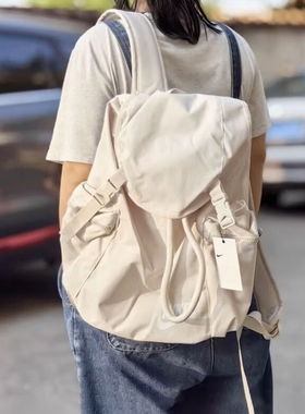 耐克男女运动大容量抽绳束口双肩包BA6150-104 深圳主仓