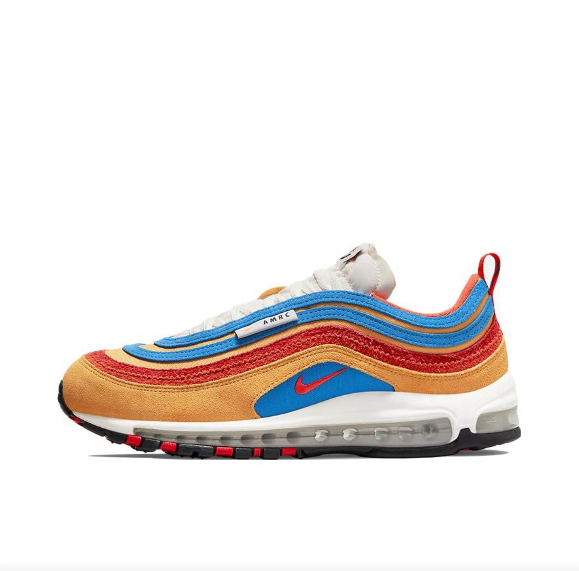 Nike Air Max 97 SE男子运动气垫跑步鞋DH1085-700 杭州zx仓