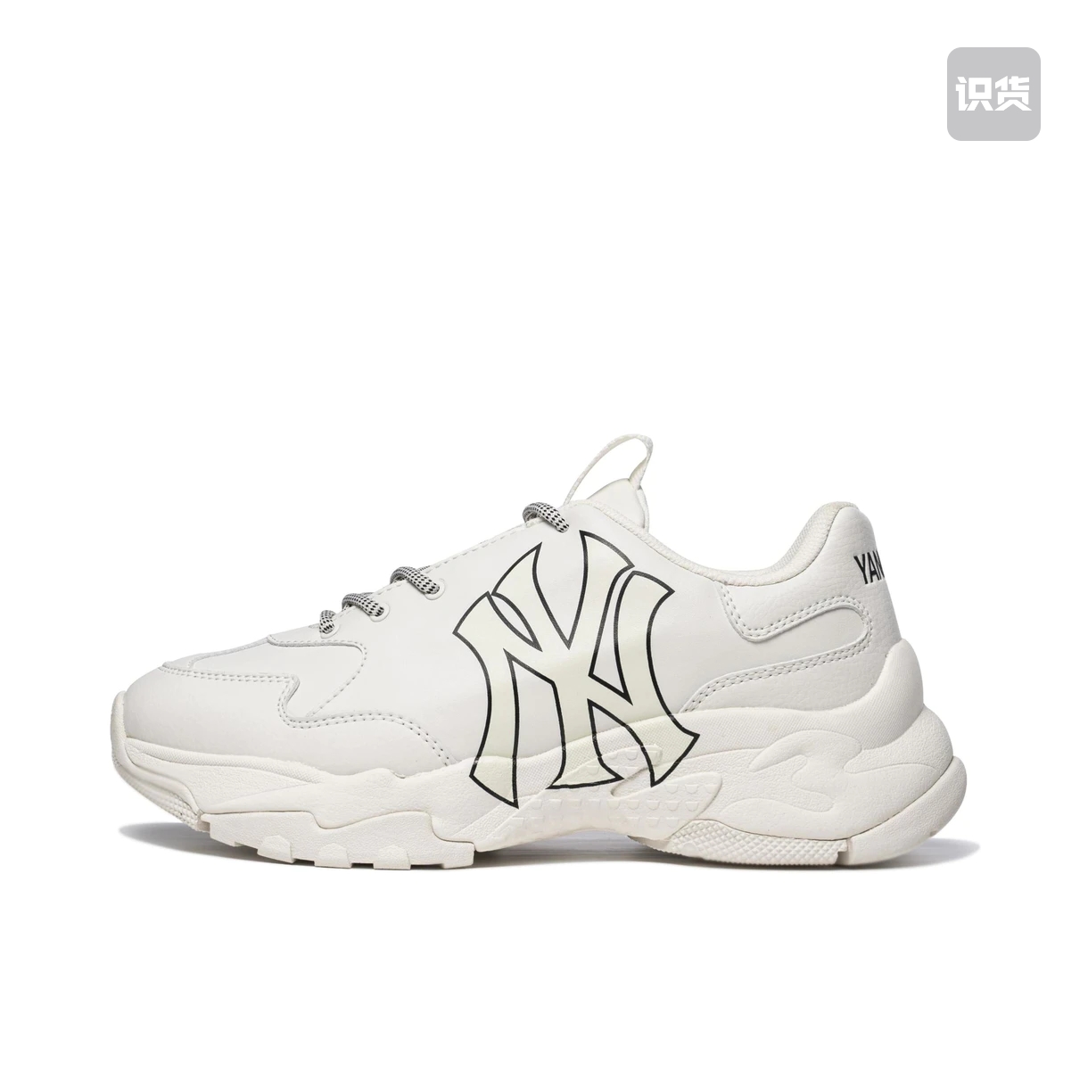 MLB Chunky复古印花低帮老爹鞋男女同款3ASHC104N广东YZ