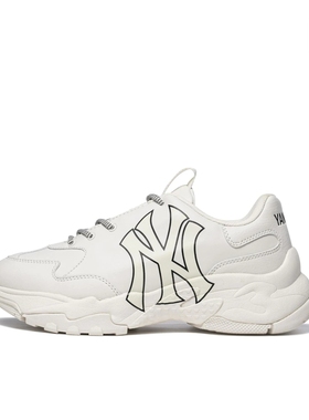 MLB Chunky复古印花低帮老爹鞋男女同款3ASHC104N广东YZ