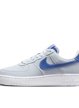 耐克Nike Air Force 1 07低帮板鞋女款白蓝色FN7185-423洛阳LY仓