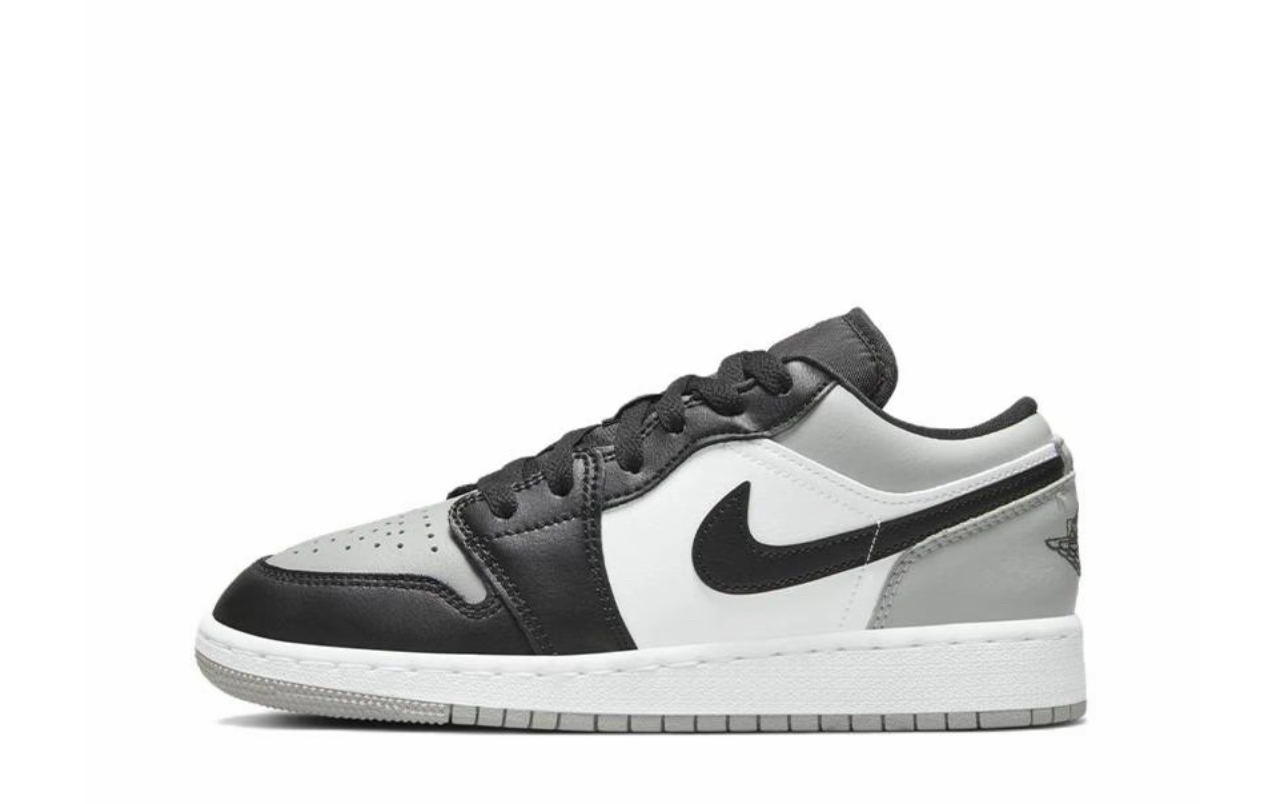 耐克Air Jordan 1 Low AJ1黑灰脚趾低帮男女款运动休闲鞋广东WE仓