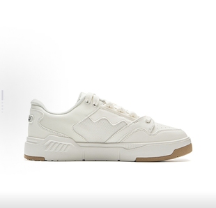 李宁 Common 80s 小白鞋 板鞋 软弹耐磨防滑透气低帮湖北WFJ仓