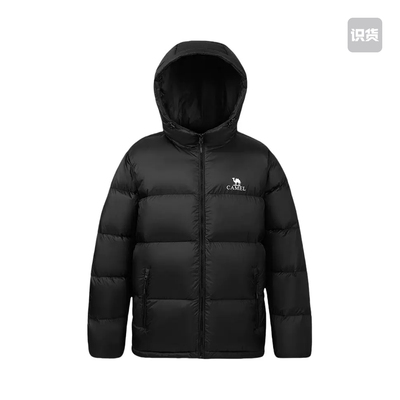 骆驼 暖绒系列 鸭绒连帽羽绒服 M13CR07089H 西安xz仓（深圳发）