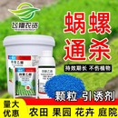 蜗牛药四聚乙醛颗粒菜地杀蜗牛专用药螺丝福寿螺蛞蝓鼻涕虫杀虫剂
