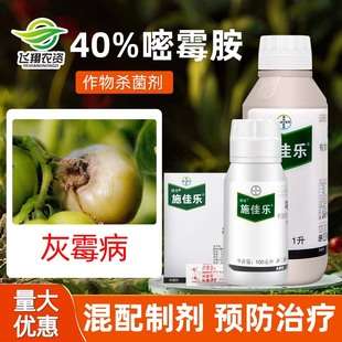 德国拜耳施佳乐40%嘧霉胺芹菜葡萄黄瓜灰霉病疫菌核病农药杀菌剂
