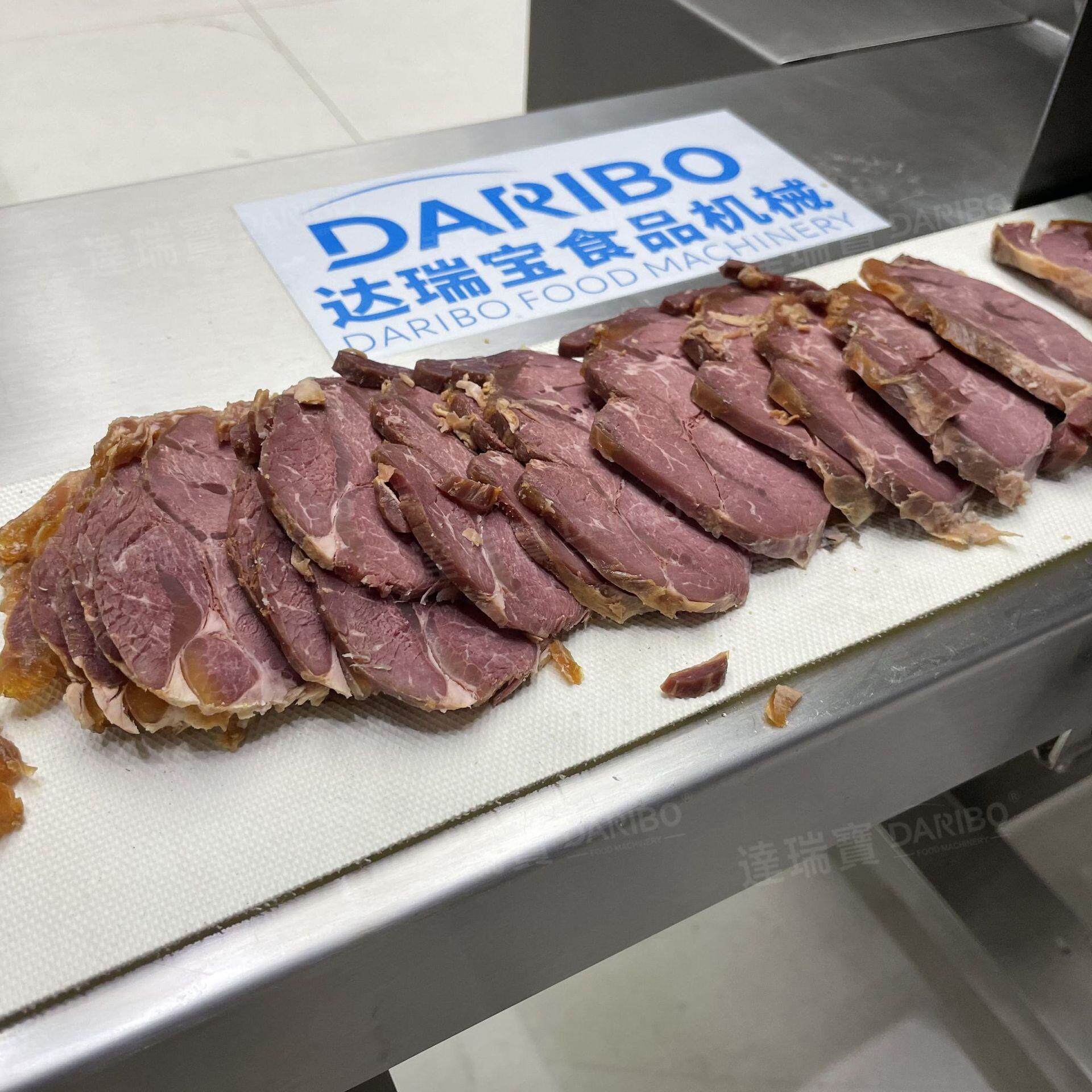 w腊肉切片机熟肉切片机梅菜扣肉切片机卤煮熟食牛肉切片机器