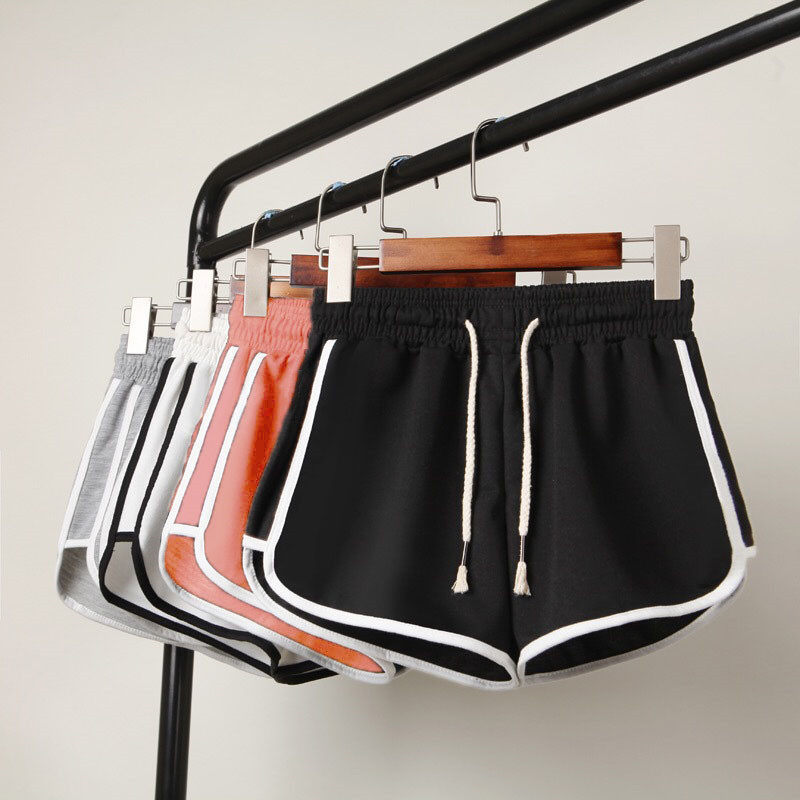 运动短裤女夏外穿宽松休闲跑步速干阔腿高腰家居大码睡裤健身短裤