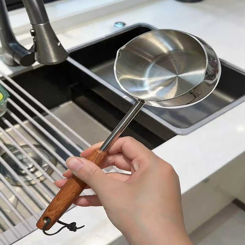【厨房好物】泼油小锅不锈钢热油