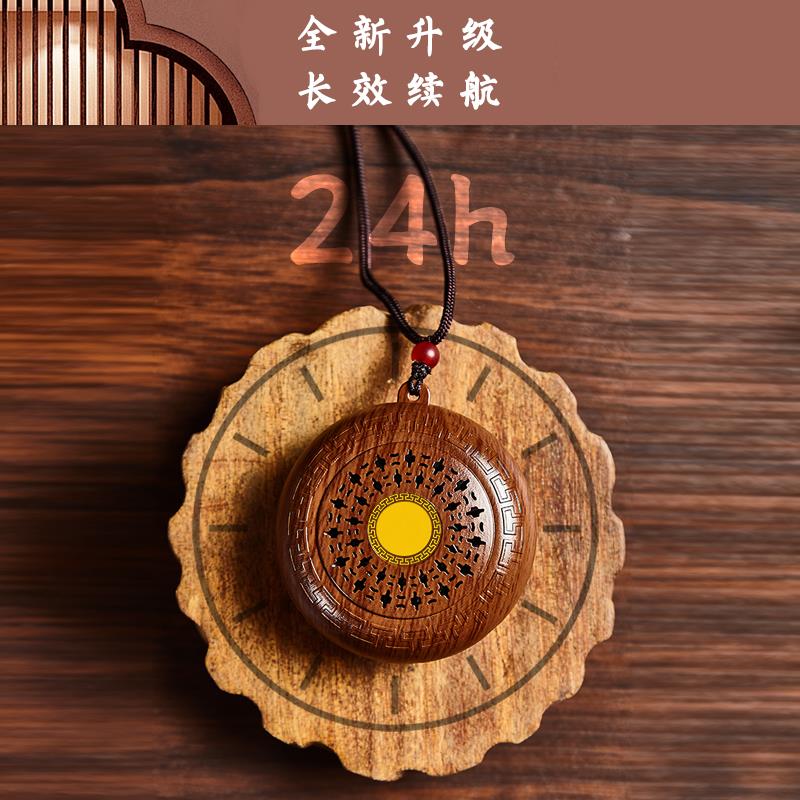 小型随身音乐机插卡充电家用单曲循环播放器挂脖吊坠型老人号唱机