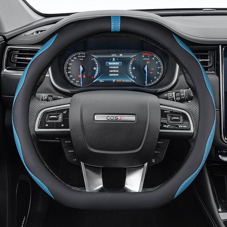 平底汽车方向盘套D形长安C0S1欧尚科赛5pro科赛3欧尚X7欧尚X5把套