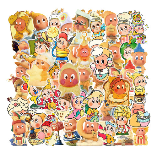 50张TwinkleTwinkle星星人贴纸