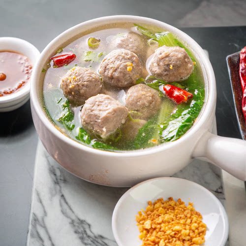 潮牛元气潮汕牛肉丸正宗手打