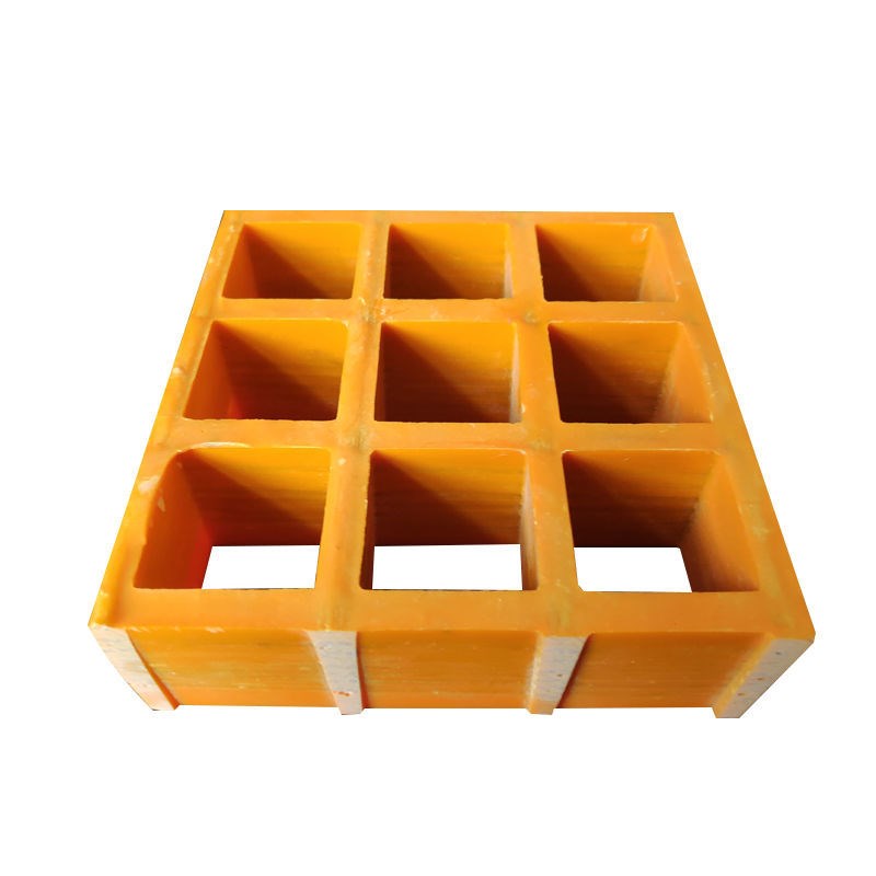 FRP-玻璃钢树池地面绿化格栅方格网孔篦子盖板植草种草护土格栅板