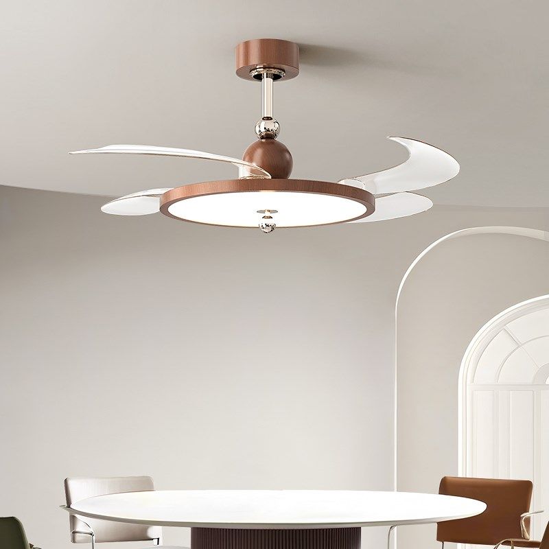 至御全光谱护眼卧室风扇灯儿童房吊扇灯中古风主卧餐厅吸顶灯具,家装灯饰光源,风扇灯,淘宝优惠券,粉丝福利购,淘宝优惠卷