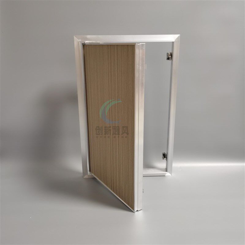 新款加厚木饰面消防隐形门管井强弱电箱隐形检修门木饰面楼道检修