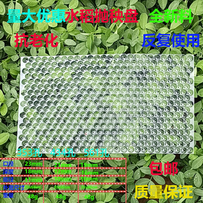 包邮水稻育苗盘 手工抛秧盘育秧苗盘加厚塑料434孔353孔561孔育秧