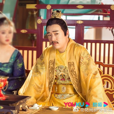 影视古装李治李世民李隆基宽松唐朝圆领男士皇帝服龙袍大臣演出服