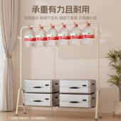 简易晾衣架落地折叠阳台晒衣服架子家用卧室晾衣杆简约单杆挂衣架