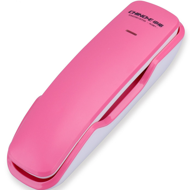 中诺A061固定电话机可爱小巧型座机办公家用宾馆壁挂墙式分机有线