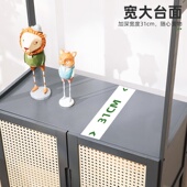 北欧全实木衣帽架落地卧室客厅中式 简约挂衣架带抽屉收纳置物衣架