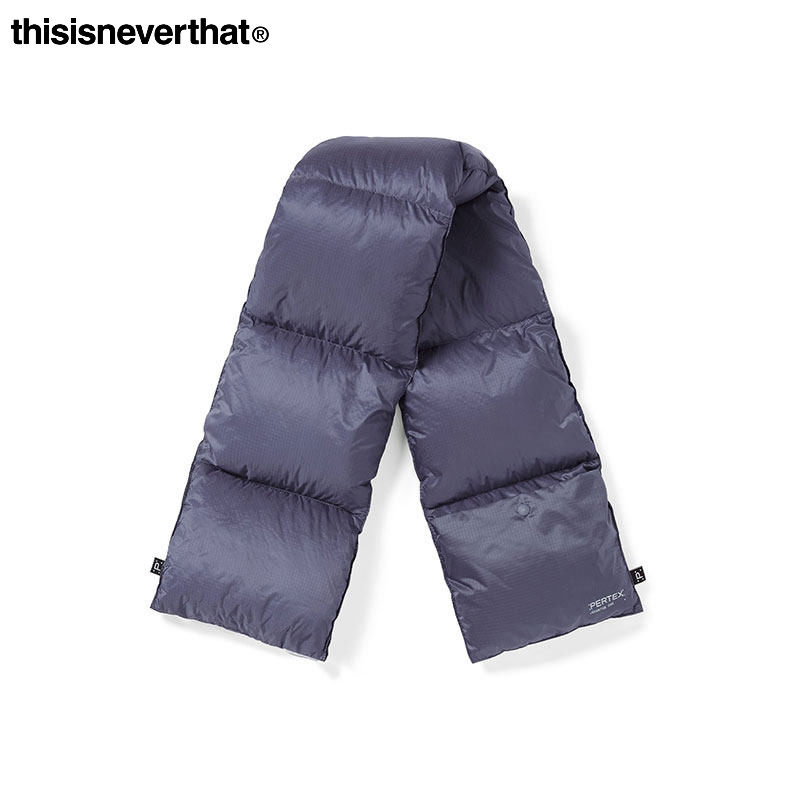 thisisneverthat® PERTEX® T Down Scarf秋冬新款轻量羽绒围巾