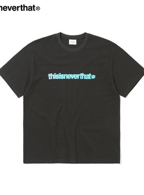 thisisneverthat®Cracked T-Logo Tee春夏裂纹印花短袖T恤