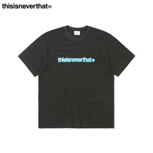 Tee春夏裂纹印花短袖 Logo T恤 thisisneverthat®Cracked