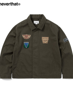 thisisneverthat® Souvenir Jacket秋冬贴布夹克外套男女共用